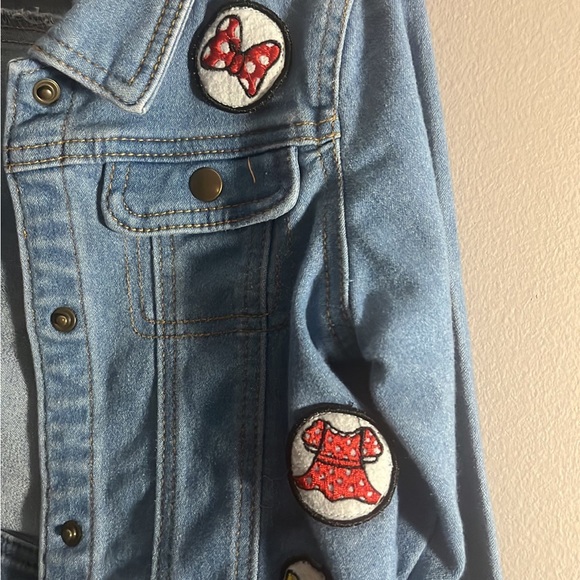 Disney Collection By Tutu Couture Jean Jacket 4T - Picture 2 of 4